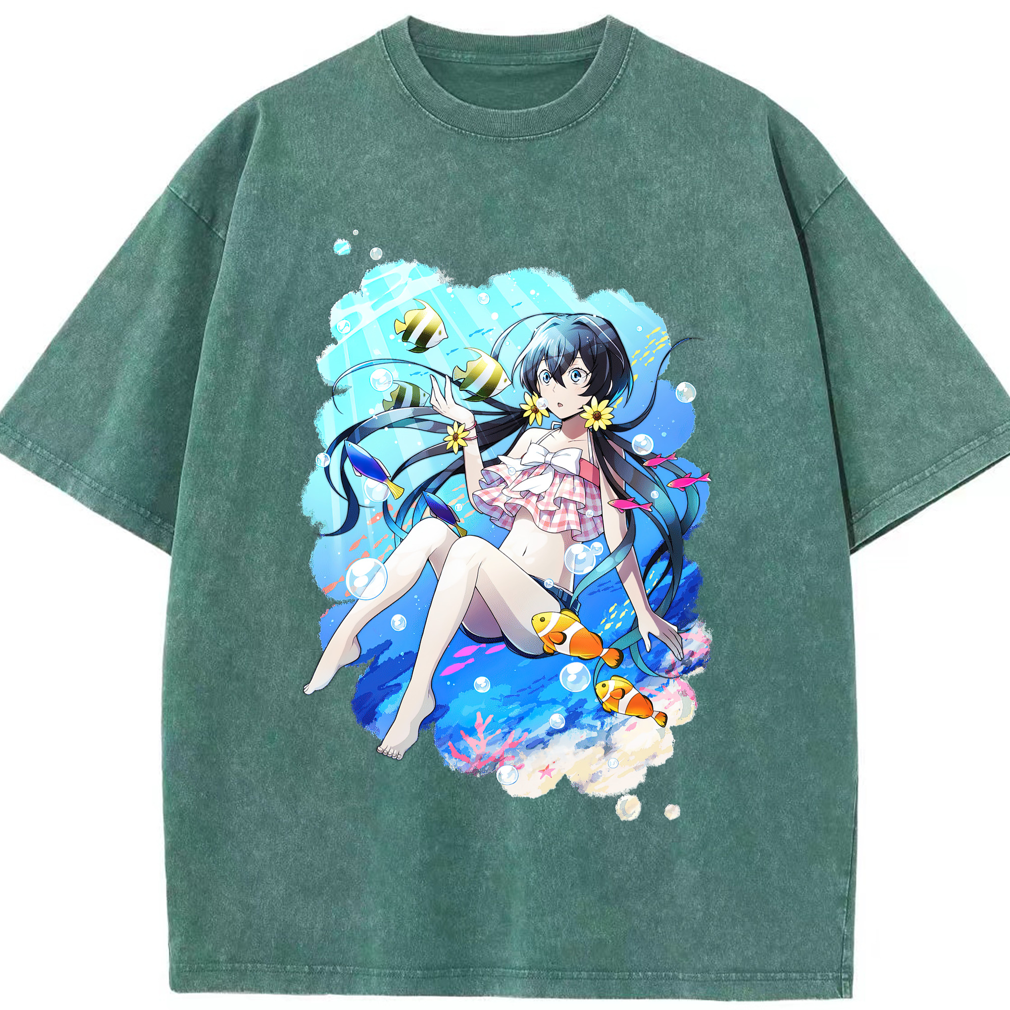 （画像用） 文豪ストレイドッグス Bungo Stray Dogs 綿100% ヴィンテージ風 半袖Tシャツ（フロントプリント）